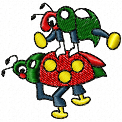 Insectes Embroidery Design 6 Insectes Embroidery Design 6